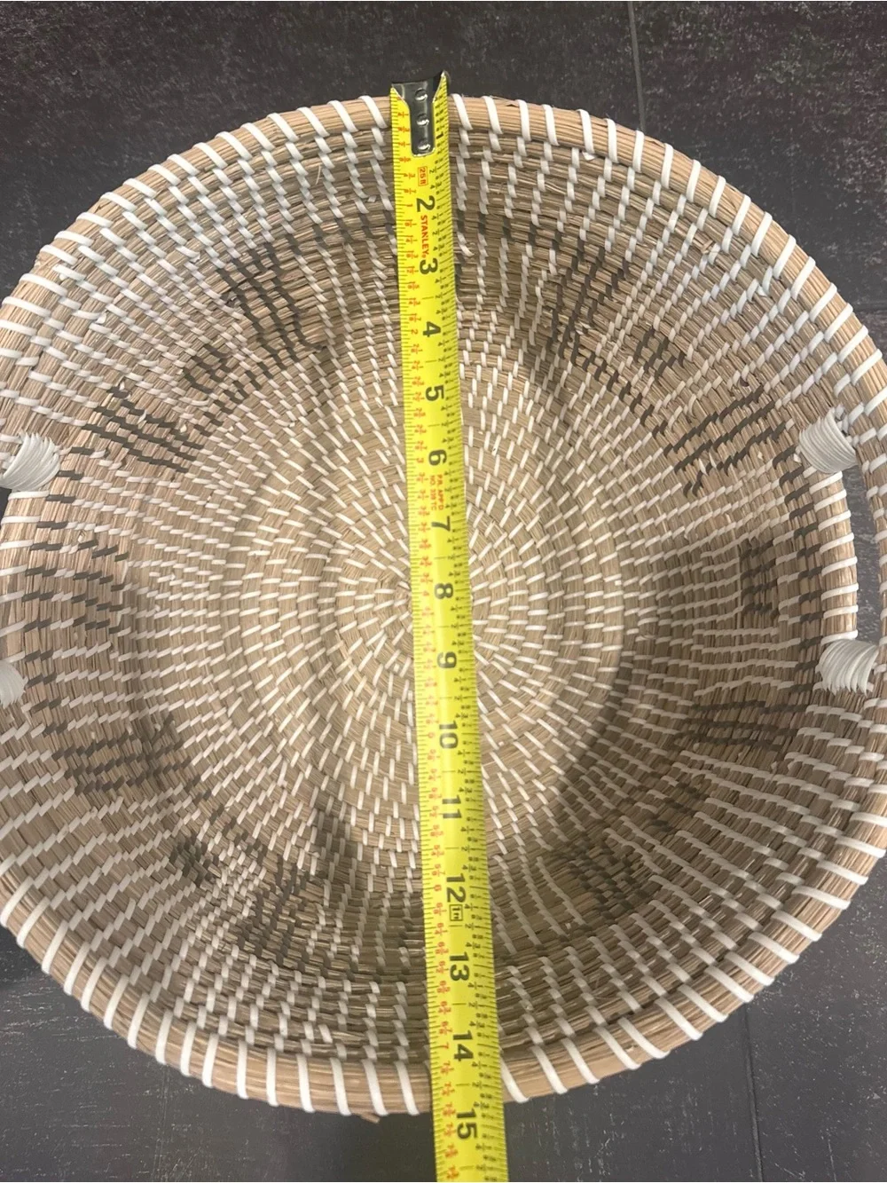 Crate&Barrel handmade Seagrass Baskets (set of 3)
